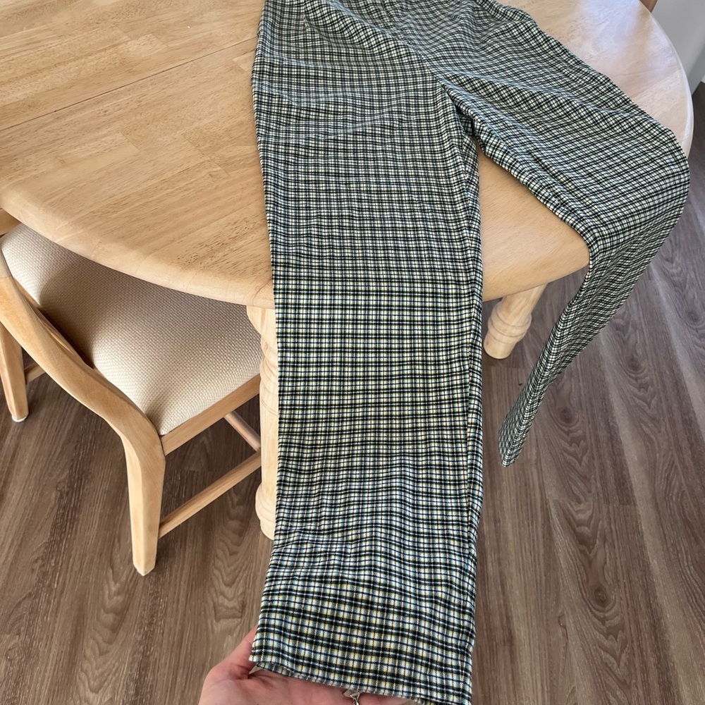 Vintage plaid patterned pants size 4